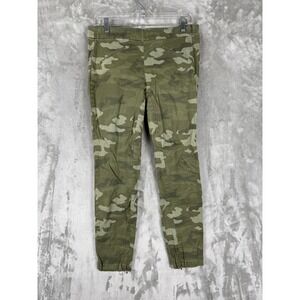 Khakis by Gap Super Skinny Camo‎ Cargo Pants Women's Size 04 Olive Green
